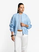 Бомбер жіночий блакитний лляний Arber Bomber jacket WL 44 блакитний (W08.04.23.624) - изображение 1