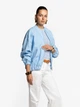 Бомбер жіночий блакитний лляний Arber Bomber jacket WL 44 блакитний (W08.04.23.624) - изображение 3