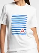 Футболка жіноча біла з тонкого джерсі Arber T-SHIRT WF-19 L білий (W13.09.00.610) - изображение 5