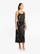 Сукня чорна пряма Arber Dress SS26 2 42 чорний мікс (W22.30.02.625) - зображення 3