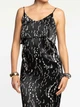 Сукня чорна пряма Arber Dress SS26 2 42 чорний мікс (W22.30.02.625) - зображення 5