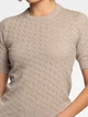 Джемпер жіночий бежевий 100% бавовна Arber Crew-neck SS W2 WTR-180 XS бежевий (W09.09.16.621) - зображення 5