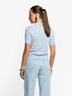 Поло жіноче блакитне 100% бавовна Arber Polo Knit WD SS WTR-204 M блакитний (W09.08.23.624) - изображение 4