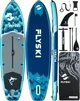 Надувная SUP доска для плавания FLYSKI 335 см Forge Blue (SUP5021693) - изображение 1