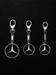 Брелок из белого золота Mercedes (Мерседес) (з9003.2) - изображение 4