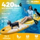 Надувная SUP доска для плавания STARCITY 350 см Желтая (SUP5021561) - изображение 4