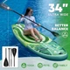 Надувная SUP доска для плавания STARCITY 350 см Зеленая (SUP5021562) - изображение 5