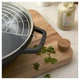 Сковорода вок Staub Specialities Wok Black 30 см з кришкою чавунна 40511-344-0 - зображення 4