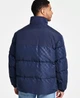Мужская стеганая куртка Tommy Hilfiger Premium Class с фирменным принтом M синяя - изображение 3
