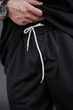 Чоловічі Легкі Трикотажні Шорти Without Coolmax TwoStripe 4XL Black - изображение 6