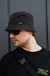 Чоловіча Панамка Із Жатої Плащівки Without L Black 595384762 - зображення 1