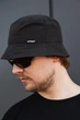 Чоловіча Панамка Із Жатої Плащівки Without L Black 595384762 - зображення 3
