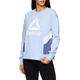 Жіноча толстовка Reebok Journey з написом, блакитного кольору, розмір XL - изображение 2