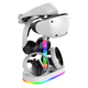 RGB підставка для Sony PlayStation VR2 з зарядкою для контролерів PG-P5V001S біла - зображення 4