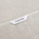 Calvin Klein махровые полотенца из плотного однотонного 100% хлопка с брендированным кантом (3 штуки – комплект для одного) – бежевый - изображение 6