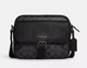 Чоловіча сумка Coach Hudson Crossbody Bag In Signature Canvas чорна - зображення 1