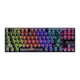 Клавиатура XTRIKE ME GK-989 mechanical wired keyboard, 87 Keys, RGB, EN Layout, USB, 1.6m, black - изображение 1