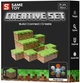 Магнітний конструктор Same Toy Creative Set Grass 20ел - изображение 1