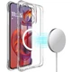 Захисний чохол IMAK Space Shield MagSafe для Motorola Edge 60 Neo / Edge 50 Neo - Transparent - зображення 1