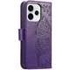 Чохол-книжка з малюнком UniCase Butterfly Pattern для OPPO Reno 15 - Dark Purple - зображення 6