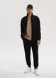 Спортивная кофта мужская с воротником-стойкой Diverse BASESTANDUP S XL Черный (5905384225184) - изображение 2