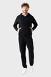Брюки AVECS чорні з трикотажу Double Face 50588/1 5XL - зображення 2