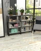 Двосторонній стелаж в стилі лофт EcoLoft Меран DSP-1460-2 Дуб Кортона - зображення 3