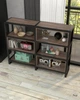Двосторонній стелаж в стилі лофт EcoLoft Меран DSP-1460-8 Ліворно - зображення 4