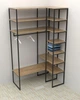 Гардеробный стеллаж в стиле лофт EcoLoft Корвей DSP-1457-1 Дуб Аппалачи - изображение 6