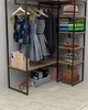 Гардеробный стеллаж в стиле лофт EcoLoft Корвей DSP-1457-1 Дуб Аппалачи - изображение 7