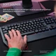 Клавиатура игровая GXTrust GXT 836 Evocx мембранная RGB USB QWERTY черная - изображение 5
