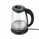 Электрочайник 1,8л 2400Вт стеклянный BITEK BT-3110 черный с LED подсветкой и защитой от перегрева - изображение 5