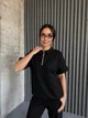 Жіночий прогулянковий костюм (футболка+штани) Uaclothes 42 Чорний (like38124-185561360) - изображение 6