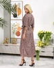 Жіноча шовкова сукня-сорочка міді Uaclothes 42 Пудровий (like38116-185481349) - изображение 4