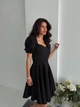 Жіноча міні сукня з коротким рукавом Uaclothes 42 Чорний (like38111-185431349) - изображение 4