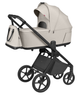 Коляска універсальна 2в1 CARRELLO Ultra F CRL-6556 Milk Grey Молочно-сіра - зображення 1