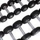 Гантельный ряд 1-10 кг Generation Fitness FF55UR с полиуретановым покрытием (10 пар) - изображение 6