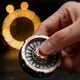 EDC Фіджет іграшка D20 РУЛЕТКА КАЗІНО YIJOO з шариком спінер слайдер магнітний Fidget Toy антістрес для настільних ігор DnD (чорно-мідний) - зображення 12