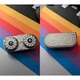 EDC Фиджет игрушка 7в1 СОВУХ спинер слайдер магнитный Fidget Toy антистресс клацалка сова (серебряный) - изображение 14