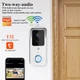 Смарт дверной звонок Tuya T32 с модулем звонка, с Wi-Fi, с HD камерой 1080P, датчик движения, запись видео - изображение 8