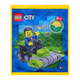 Конструктор Lego Фигурка Farmer with Lawn Mower Paper Bag City 952303 cty1574 - изображение 1
