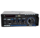 Підсилювач звуку UKC А3 USB, SD CARD, FM, AUX, 2CH - зображення 3