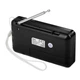Радиоприемник портативный HOCO HI50, FM, USB, TF, BT5.3, черный - изображение 2