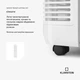 Портативний кондиціонер 3-в-1 Klarstein Grandbreeze 14000 BTU 4,1 кВт Білий (10035811) - зображення 4