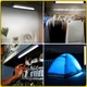 Аварийная аккумуляторная LED лампа на магнитах, с USB 50см T550 / Переносной фонарь для кемпинга - изображение 6