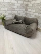 Безкаркасний диван для собак, лежак для тварин, котиків, пуф Animals_joy S 50*35 см (006) - изображение 8