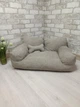 Безкаркасний диван для собак, лежак для тварин, котиків, пуф Animals_joy S 50*35 см (004) - изображение 4