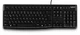 Клавіатура дротова Logitech K120 USB Black ENG - зображення 1