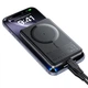 Повербанк портативний акумулятор Power bank Acefast M12 ultra-thin MagSafe магнітний 20W 10000 mAh Black - изображение 5