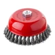 Щетка чашечная 150 мм М14 (пучки витой проволоки) INTERTOOL BT-2150 - изображение 3